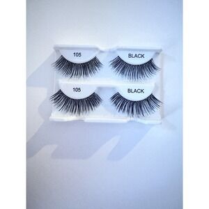 Ardell Glamour Lashes #105 Black (A61105) – Full, Flirty Strip Lashes